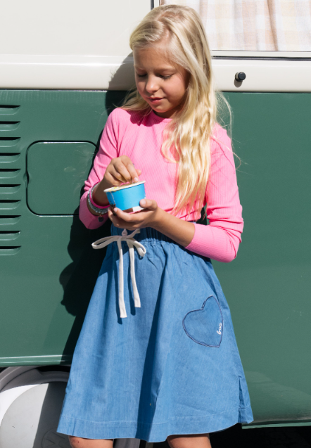 FROO REESE Girls' Skirt for Kids & Teens (4-18 Years) - Stylish & Comfortable for School, Playdates, and Everyday Wear