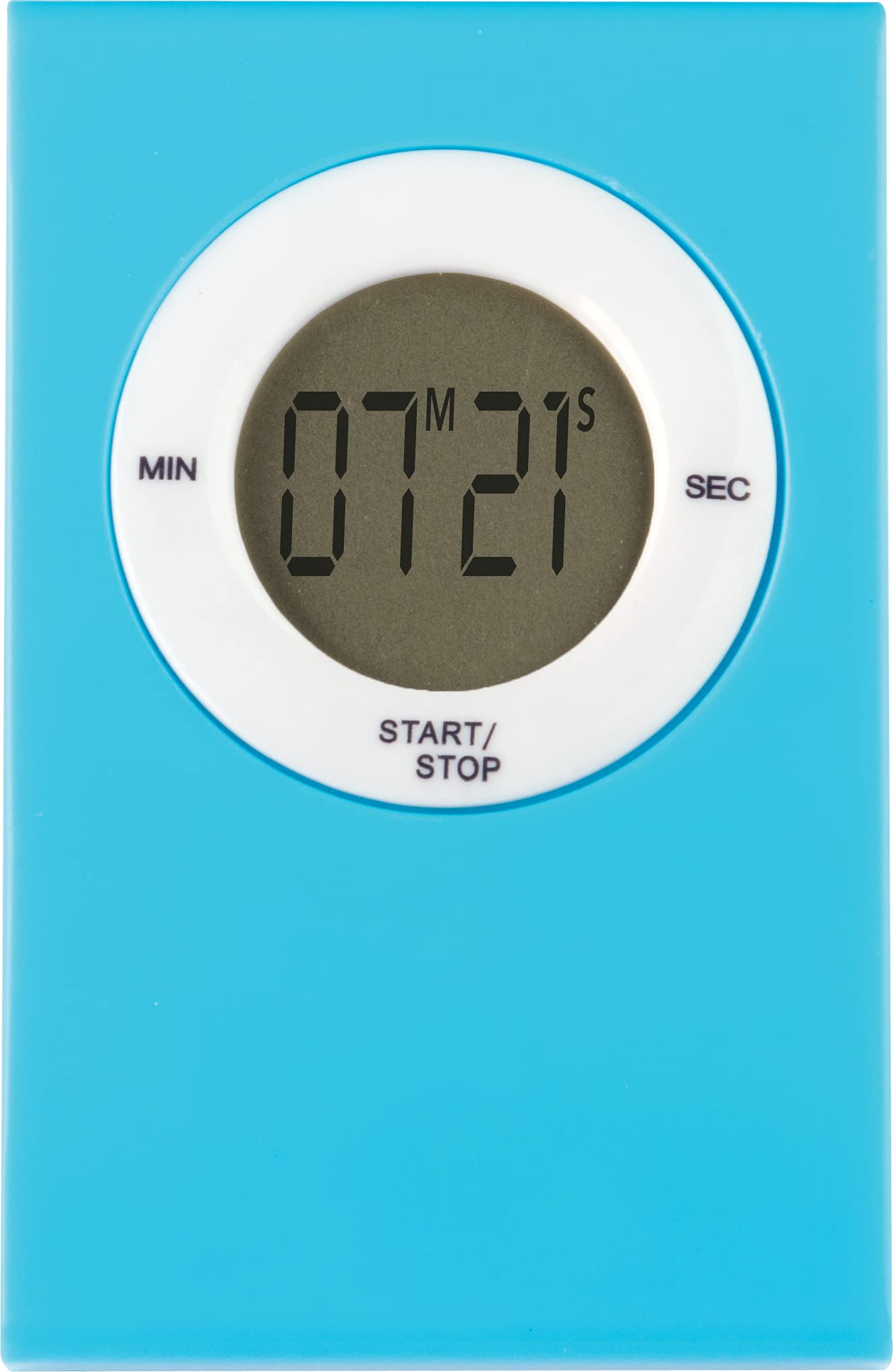 Teacher Created Resources Magnetic Digital Timer, Aqua (20719) - Countdown Timer for Classroom, Kitchen, Office & Home Use - Perfect for Teachers, Students & Cooking