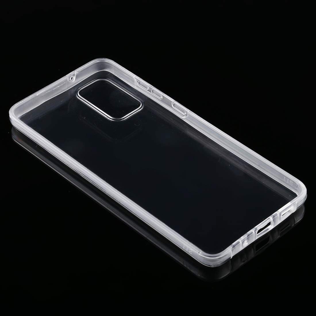 XIAOMIN Ultra-Thin Dual Layer PC+TPU Clear Case for Samsung Galaxy S20 Plus - Shockproof Slim Protective Cover for Everyday Use, Work & Travel