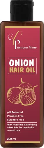 Yamuna Prime Onion & Egg Hair Mask & Onion Hair Oil Combo Set for Men & Women - Deep Nourishment for Dry, Damaged Hair | Perfect for Daily Hair Care & Scalp Treatment