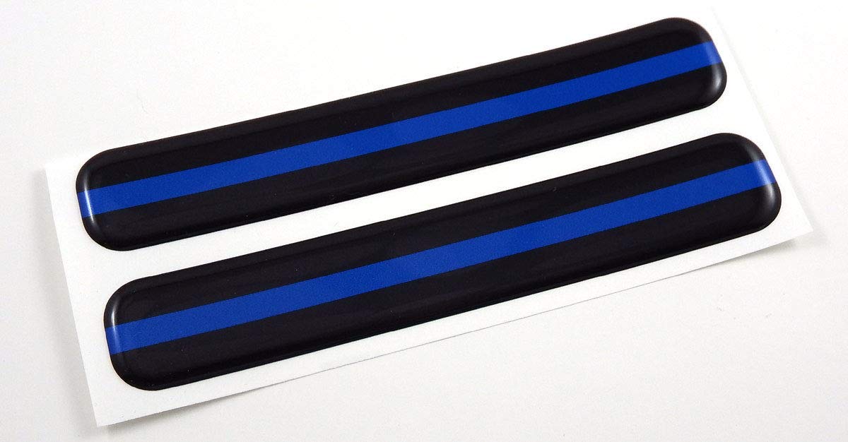 Police Thin Blue Line Car Decal - 5