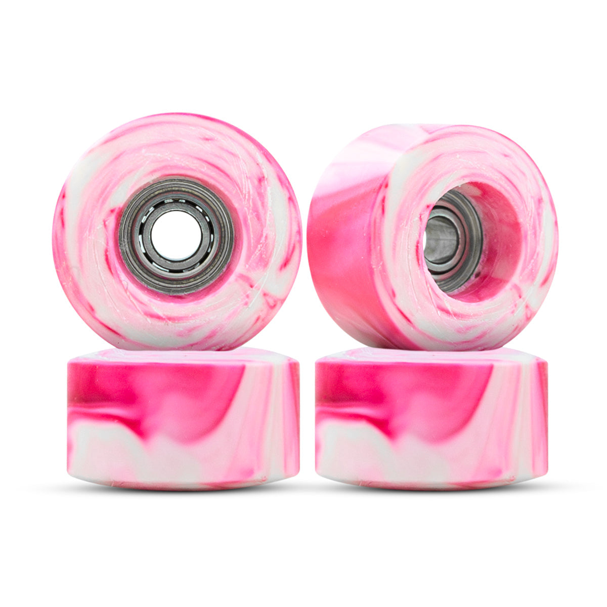 Dirty FB illPills 70D Street Shape Wheels with Swirl Design - Perfect for Skateboarding, Street Tricks, and Urban Riding