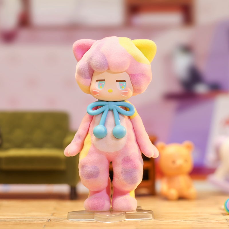 POP MART Satyr Rory Calico Cat Limited Edition Collectible Figure - Cute Anime Cat Statue for Home Decor, Office Display & Gift Giving