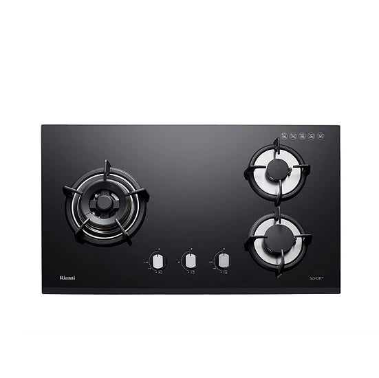 RB 73TG 3 Burner Built-In Gas Hob - Premium Stainless Steel Cooktop for Modern Kitchens | Perfect for Home Cooking, Restaurants & Outdoor Kitchens