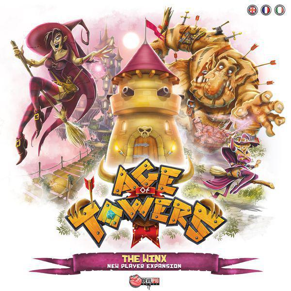 Age of Towers: The Winx - Strategy Board Game for Kids & Adults | Fantasy Adventure Game for Family Game Night & Party Fun