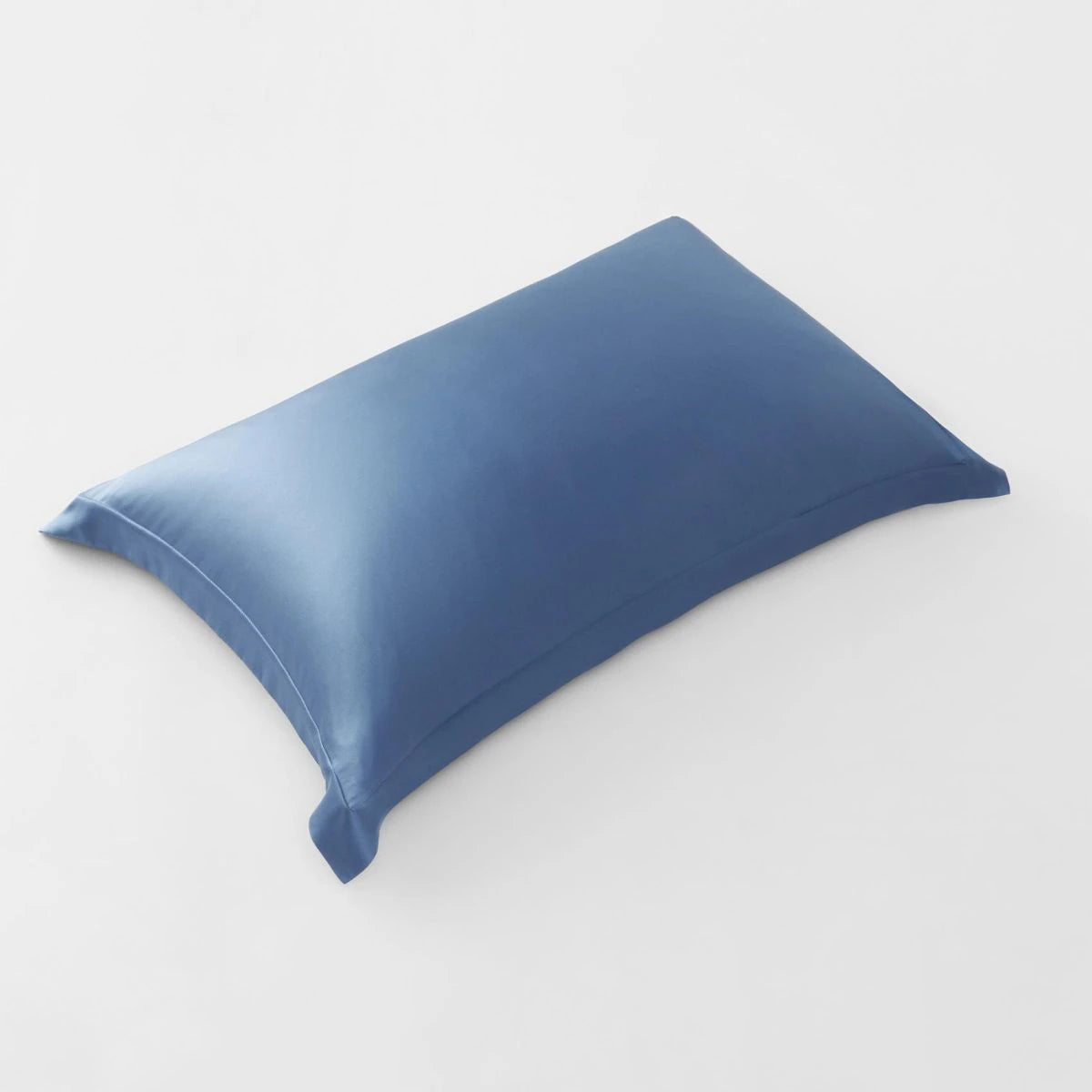 Sheridan Lanham SEA BLUE Silk Pillowcase - 100% Pure Mulberry Silk, Hypoallergenic & Cooling for Hair & Skin - Perfect for Side Sleepers, Hot Sleepers & Beauty Rest (Queen Size)