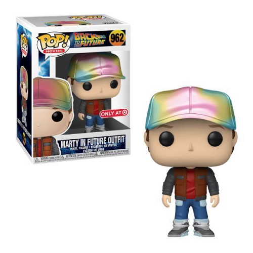 Funko Pop! Back to The Future: Marty McFly in Future Outfit #962 - Collectible Vinyl Figure for Movie Fans & Pop Culture Enthusiasts - Perfect for Display, Gifts, and Nostalgic Decor