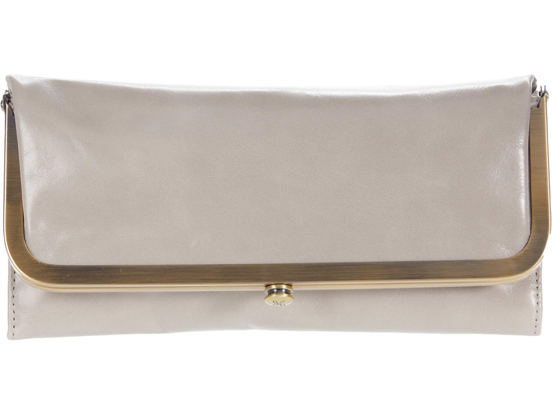 HOBO Rachel Clutch Wallet for Women - Genuine Soft Leather Crossbody Purse with Magnetic Lock & Zipper Pocket | Stylish Designer Wallet for Evening Parties, Date Night & Special Occasions