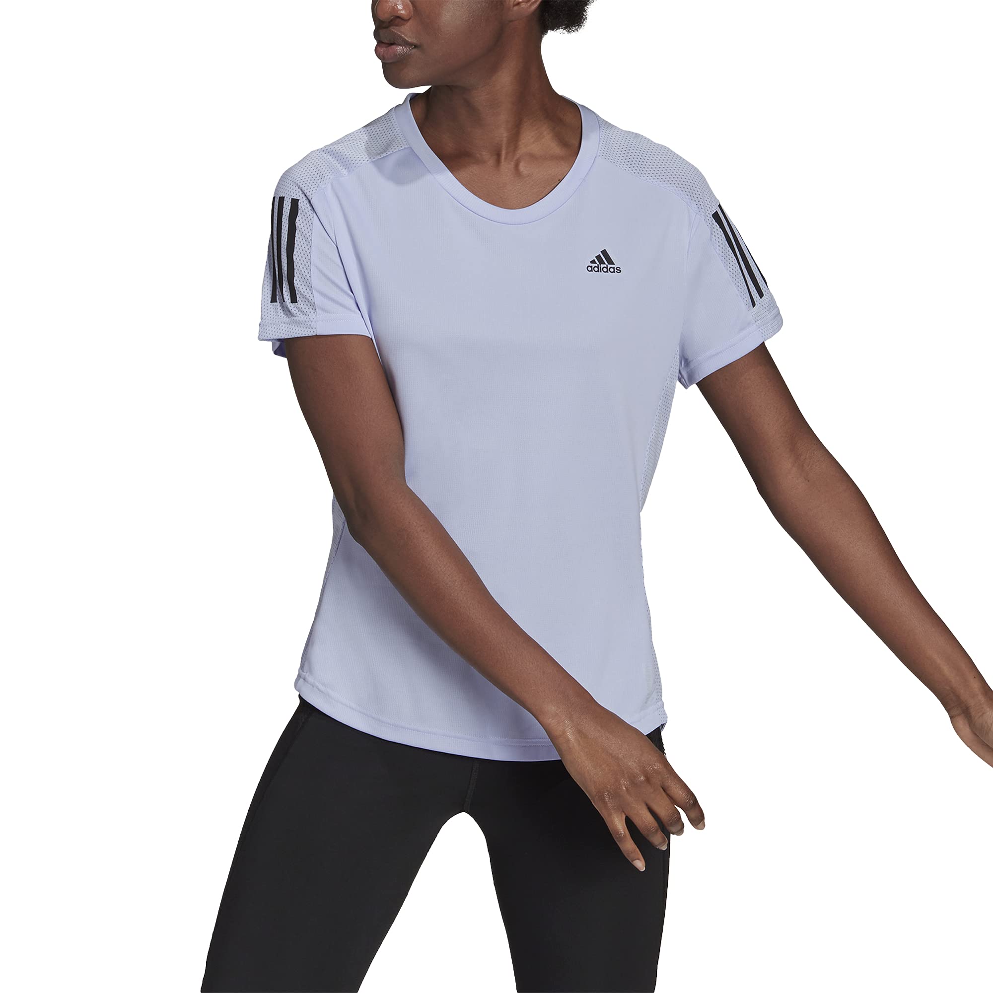 adidas Women's Own The Run Tee - Lightweight Running Shirt for Women, Moisture-Wicking Workout Top - Perfect for Jogging, Gym & Outdoor Activities