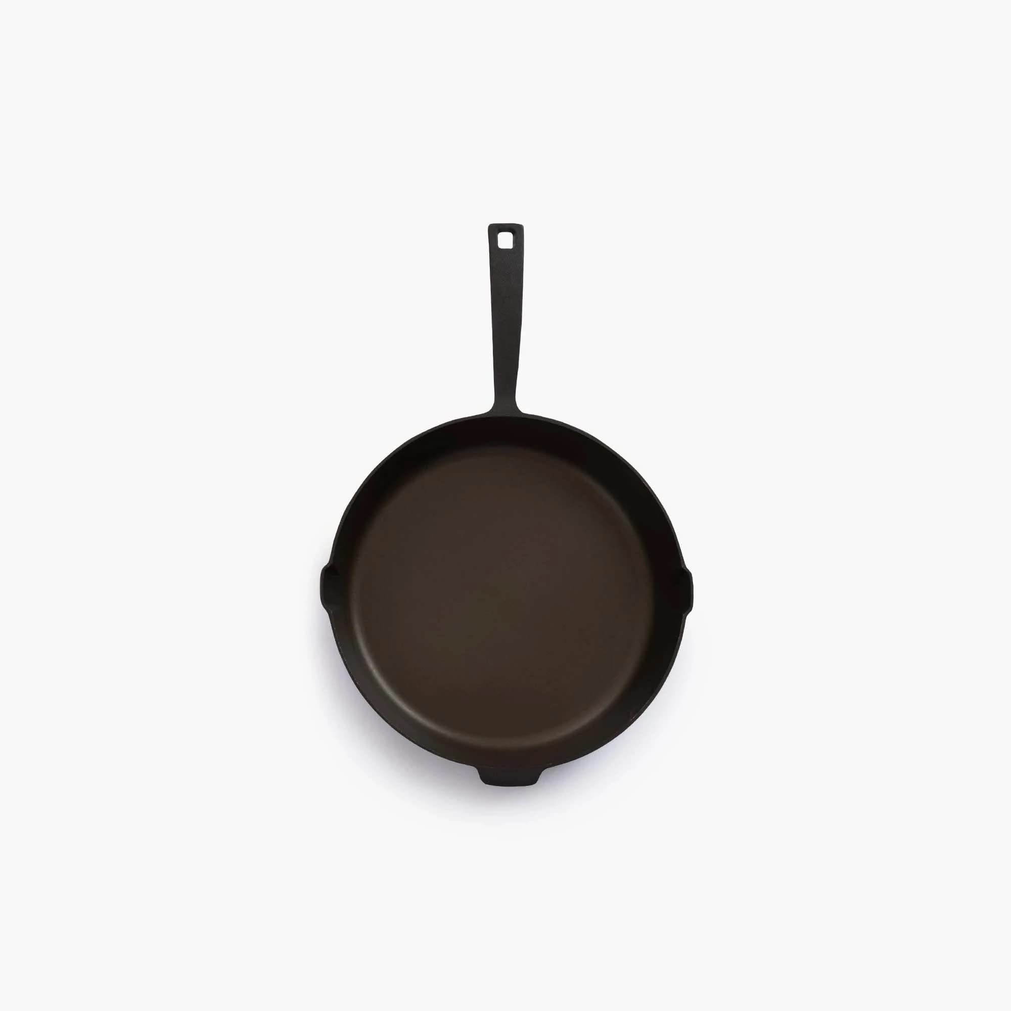 Barebones 12-Inch Cast Iron Skillet Set with Dutch Oven Lid - Premium Camping Cookware for Outdoor Cooking, Backpacking & Campfire Meals