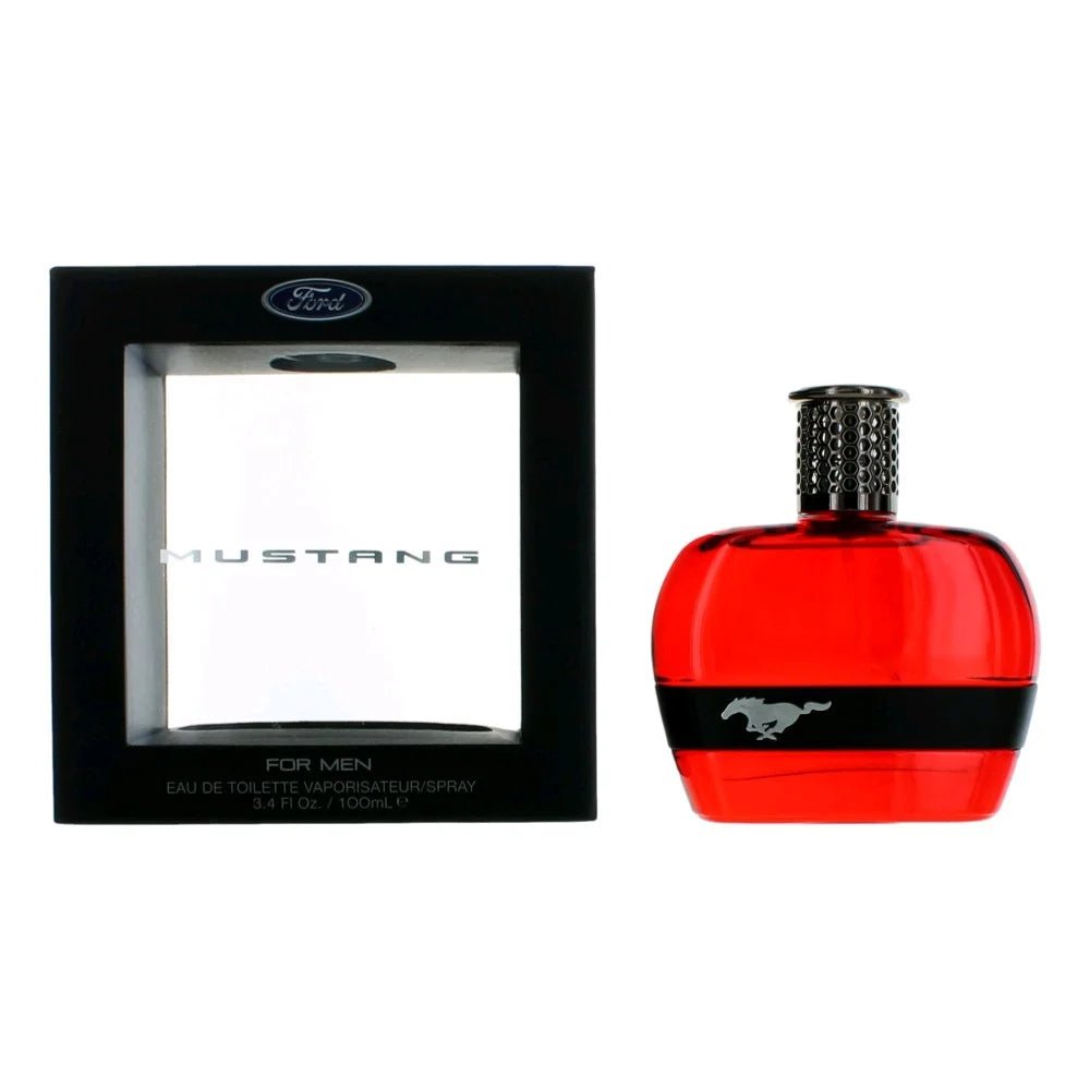 Mustang Red Cologne for Men - Premium Long Lasting Fragrance - Perfect for Date Night & Special Occasions