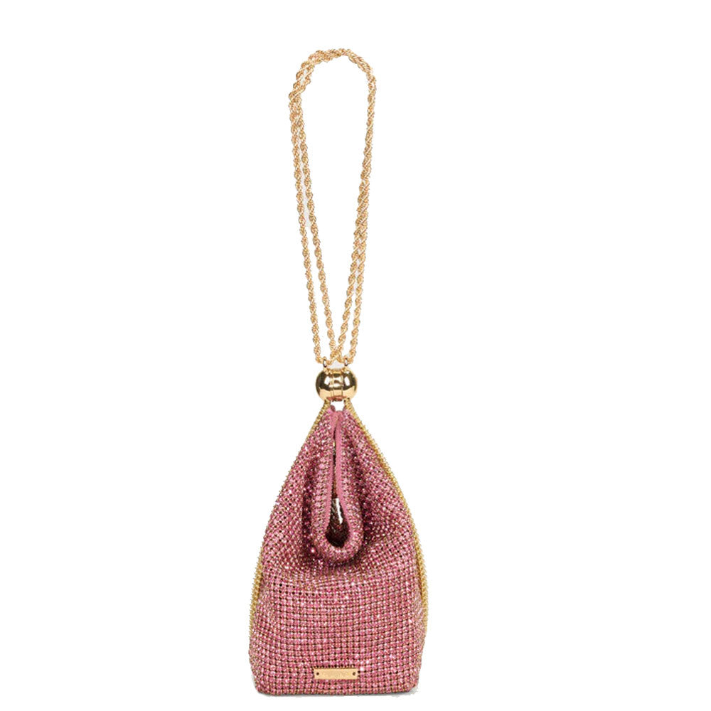 Rue Wristlet Crossbody Bag in Shell Pink - Stylish & Compact Women's Clutch for Everyday Use, Parties, and Travel