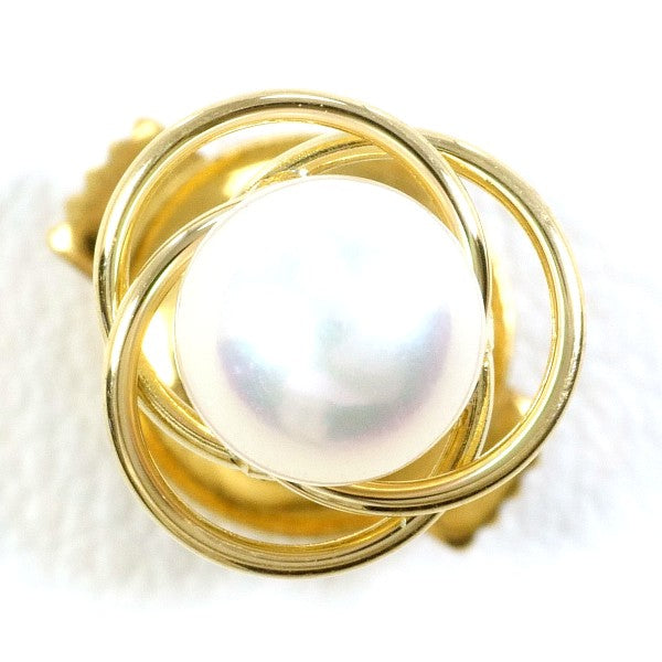 18K Yellow Gold Pearl Pin Brooch for Women - Elegant Vintage Pearl Jewelry for Weddings, Parties & Special Occasions