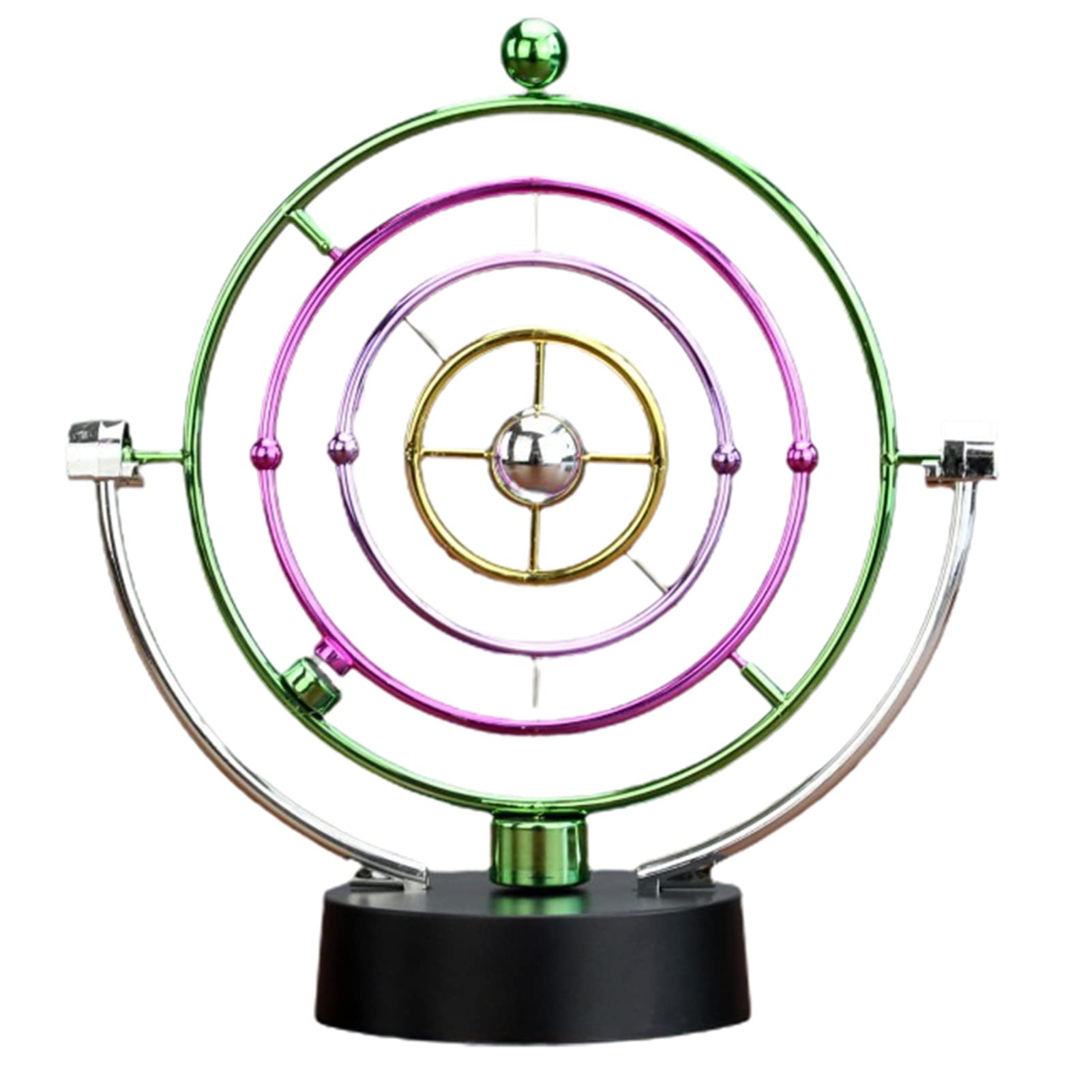 Smalibal Kinetic Art Perpetual Motion Machine - Science Physics Desk Toy for Office & Home Decor, Stress Relief Gadget for Adults & Kids | Perfect for Work Desks, Study Tables, and Relaxation Spaces