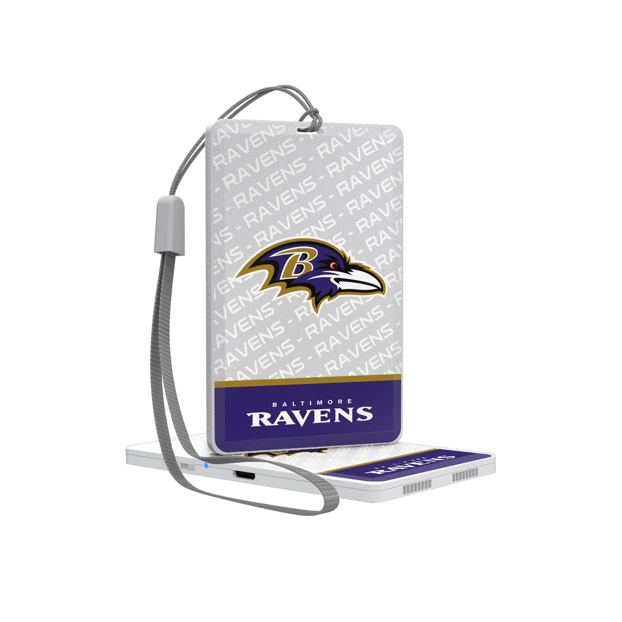 Baltimore Ravens Endzone Plus Bluetooth Speaker - Portable Wireless Speaker for Football Games, Tailgating & Home Use