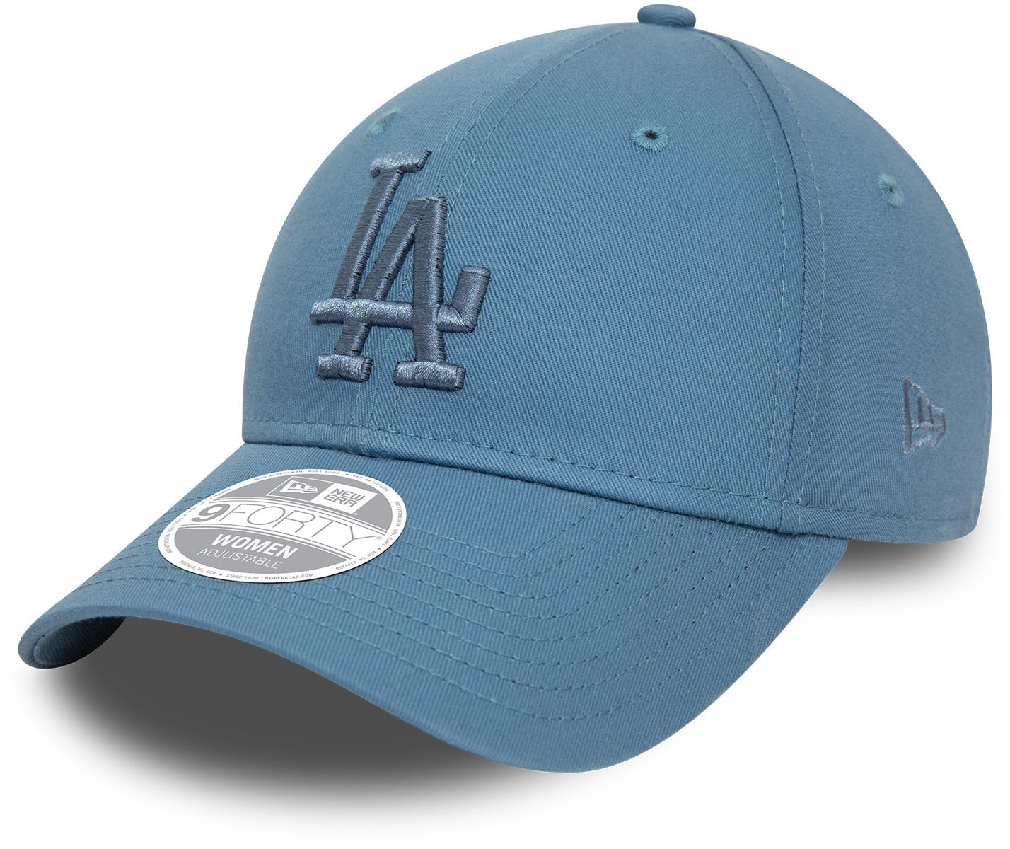 Women's Los Angeles Dodgers New Era 9Forty Essential Blue Adjustable Baseball Cap - Perfect for Games, Sports Fan Gifts & Casual Wear