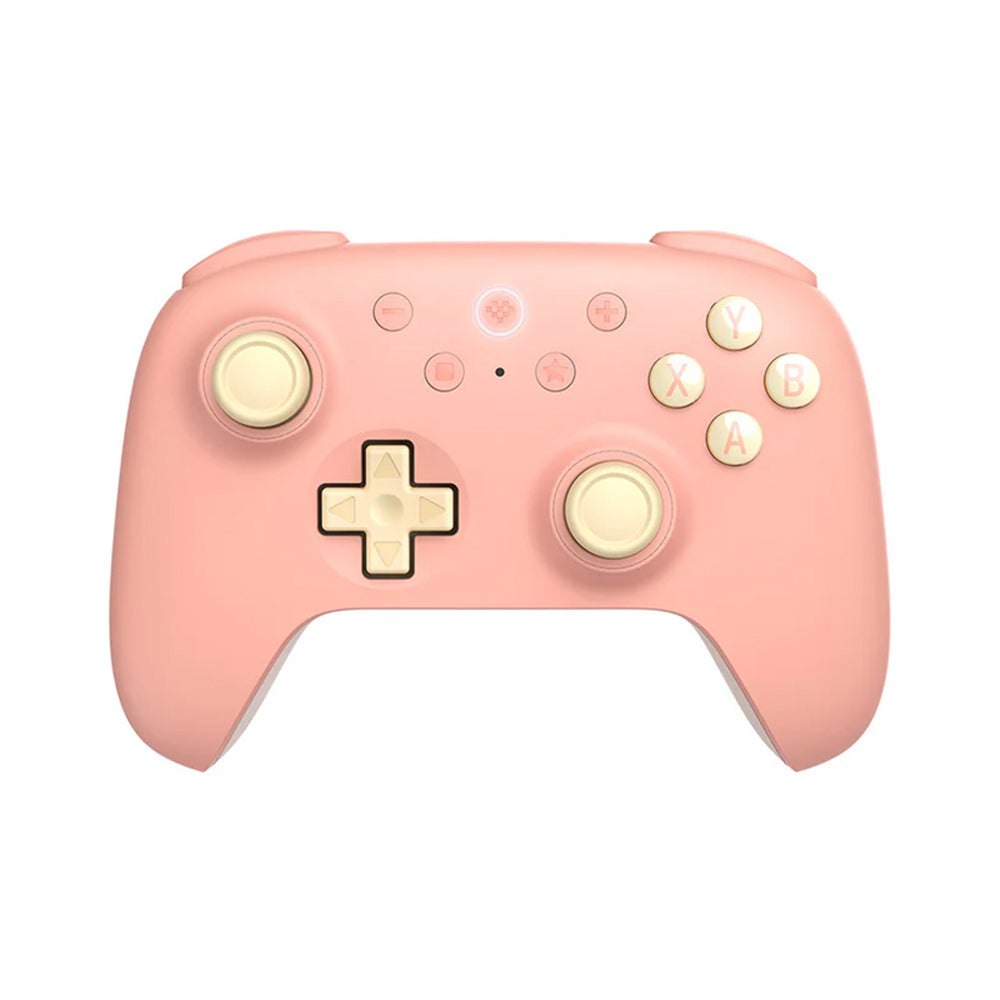 8BitDo Ultimate 2C Wireless Bluetooth Controller for PC, Switch, Android - Peach Pink | Ergonomic Design, 20-Hour Battery Life | Perfect for Gaming, Streaming & Cloud Gaming