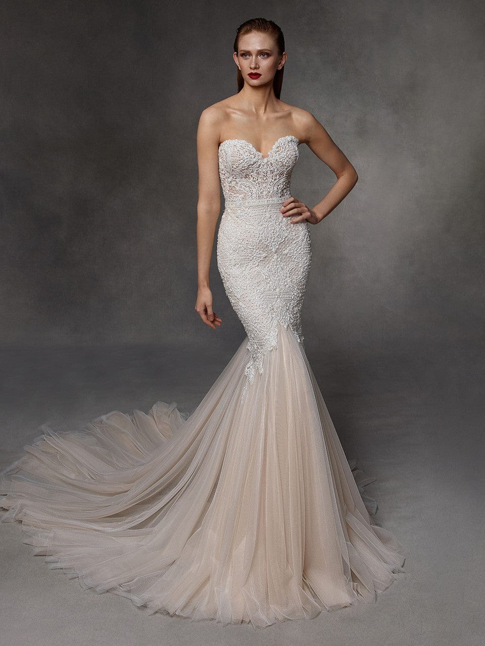 Badgley Mischka Daenerys Women's Evening Gown Size 12 - Elegant Formal Dress for Weddings, Galas & Special Occasions