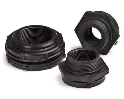 Atlantic Water Gardens HA2000 Bulkhead 2 in. FIPT - Durable Pond & Water Feature Fitting for Efficient Water Management