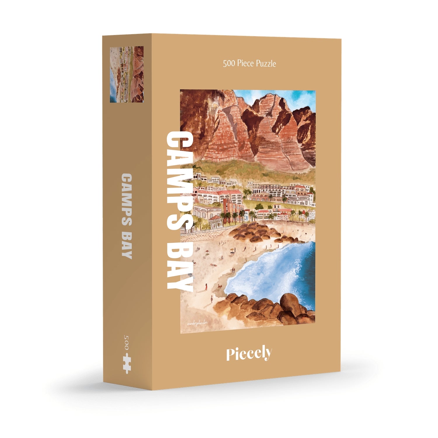 500 Piece Jigsaw Puzzle of Camps Bay Scenery - Perfect for Family Game Night, Relaxation & Home Decor