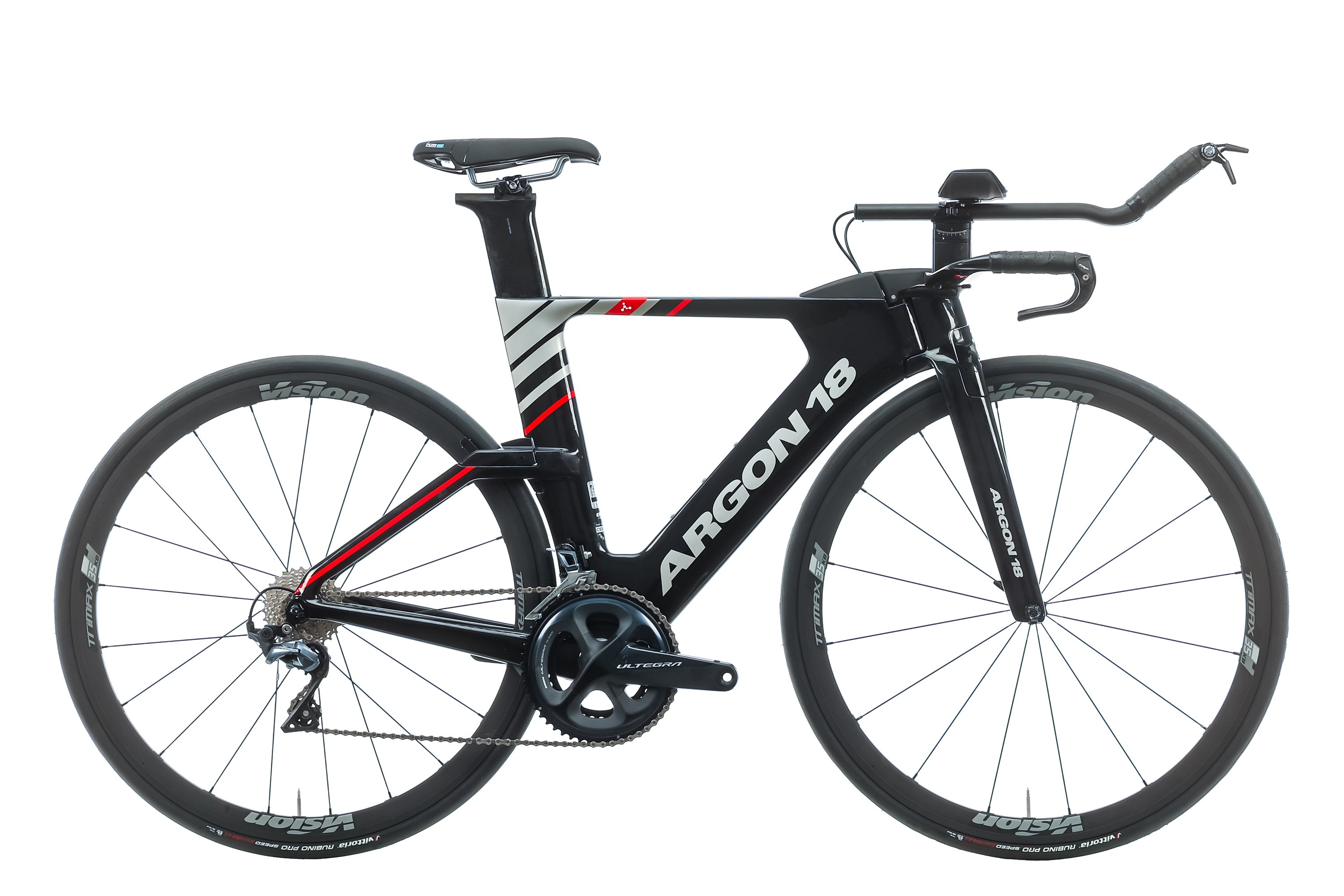 Argon 18 E-119 Tri Ultegra Triathlon Bike 2020 - Small Size | Lightweight Carbon Frame for Competitive Racing & Endurance Training