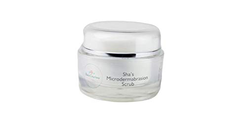Shas Microdermabrasion Scrub - Organic Exfoliating Face Scrub for Fine Lines, Wrinkles & Acne Scars | Cruelty-Free, Made in USA | Perfect for Daily Skincare Routine & Anti-Aging Treatment