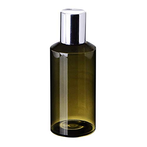 Academyus 150ml Refillable Plastic Travel Bottle Dispenser - Portable Empty Cosmetic & Lotion Container for Toiletries (Green) | Perfect for Travel, Gym, and Daily Skincare Routine