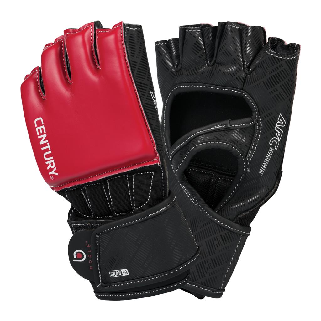 Brave Open Palm Gloves for Motorcycle Riding - Black & Red - Touchscreen Compatible Cycling & Work Gloves for Men & Women