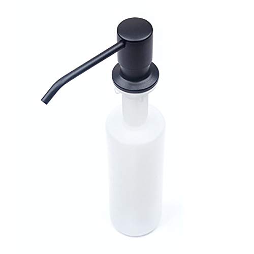 TOMYEUS Stainless Steel Manual Press Soap Dispenser for Bathroom & Kitchen Sink | Durable & Stylish Kitchen Accessories for Hand Soap & Dish Soap