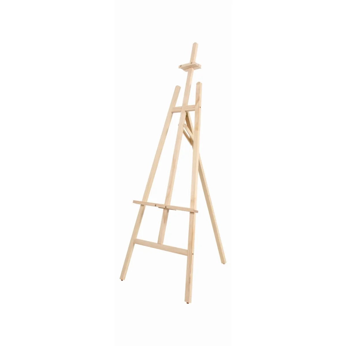 Academy Studio Pine Wood Artist Easel - Adjustable & Durable Painting Stand for Kids & Adults - Perfect for Art Classes, Home Studios & Outdoor Sketching