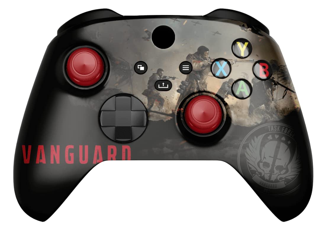 MODDEDZONE Custom Xbox One S/X Controller with 3.5mm Jack - Compatible with Call of Duty: Vanguard & Other Games - Perfect for Competitive Gaming & Streaming