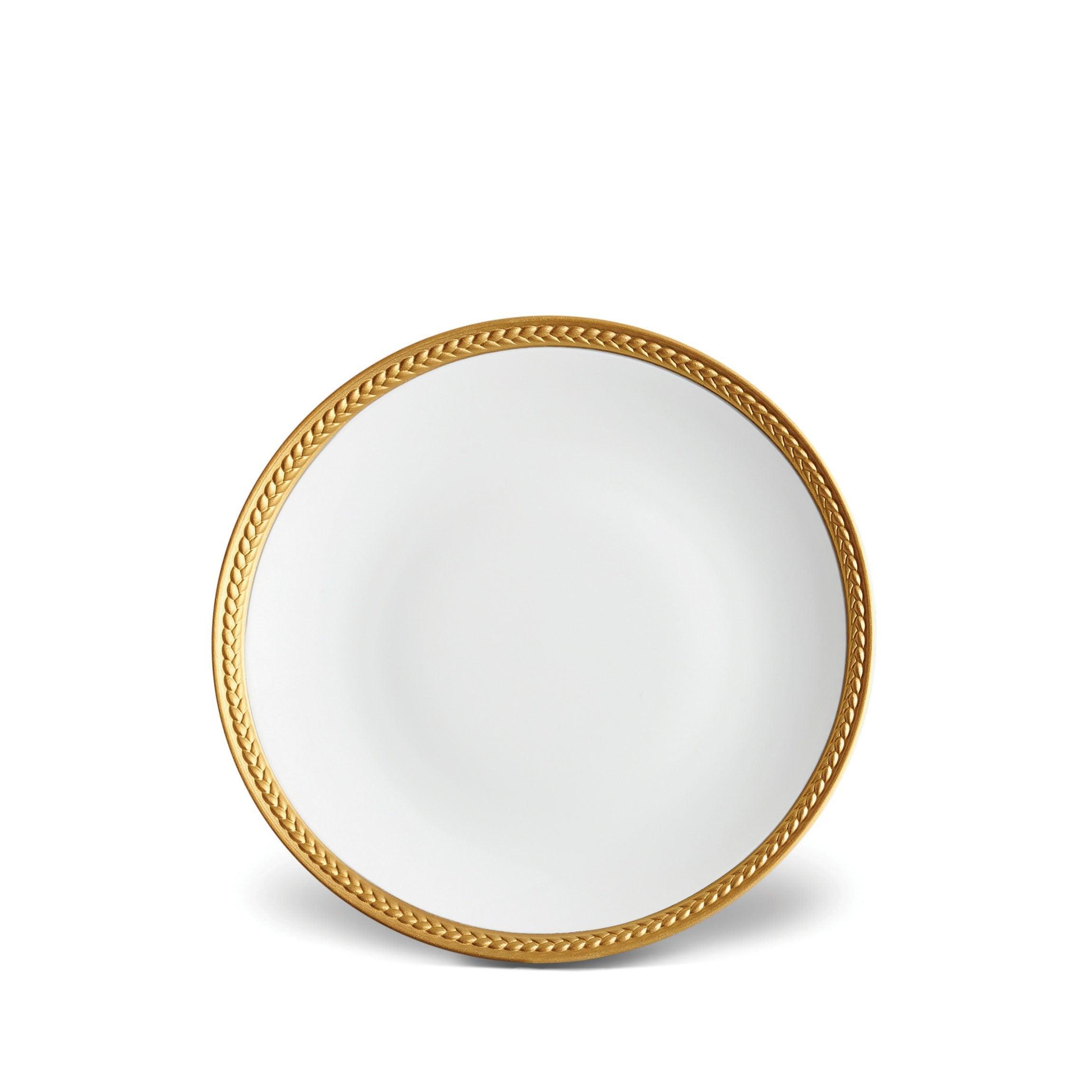 Braided Silk Bread and Butter Plate Set - Elegant Dining Tableware for Breakfast, Brunch, and Afternoon Tea Parties