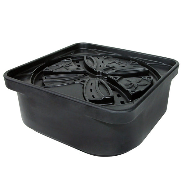 Atlantic Water Gardens FB2400 Oasis 24 Inch Square Fountain Basin - Outdoor Garden Water Feature for Patio, Yard, and Landscape Decoration