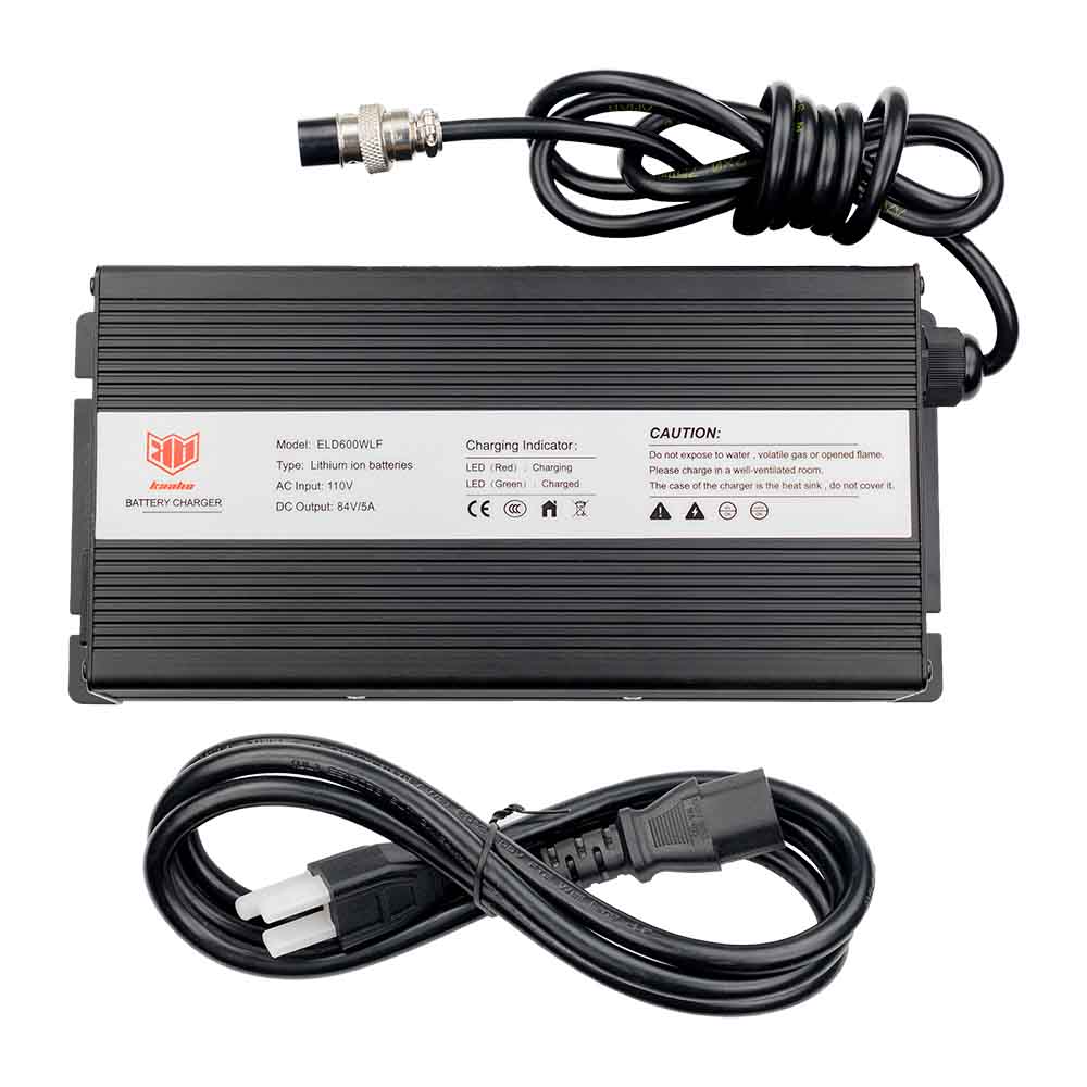 72V 5A Fast Charger for Kaabo Electric Scooter - High Power Quick Charging for Commuting, Delivery & Urban Travel