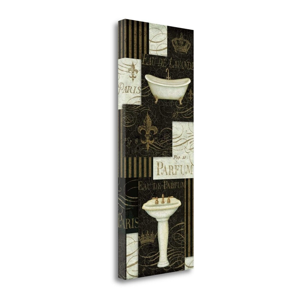 Bain De Luxe Collage by Daphne Brissonnet - Premium Giclee Art Print on Gallery Wrapped Canvas - Perfect for Living Room, Bedroom & Office Wall Decor