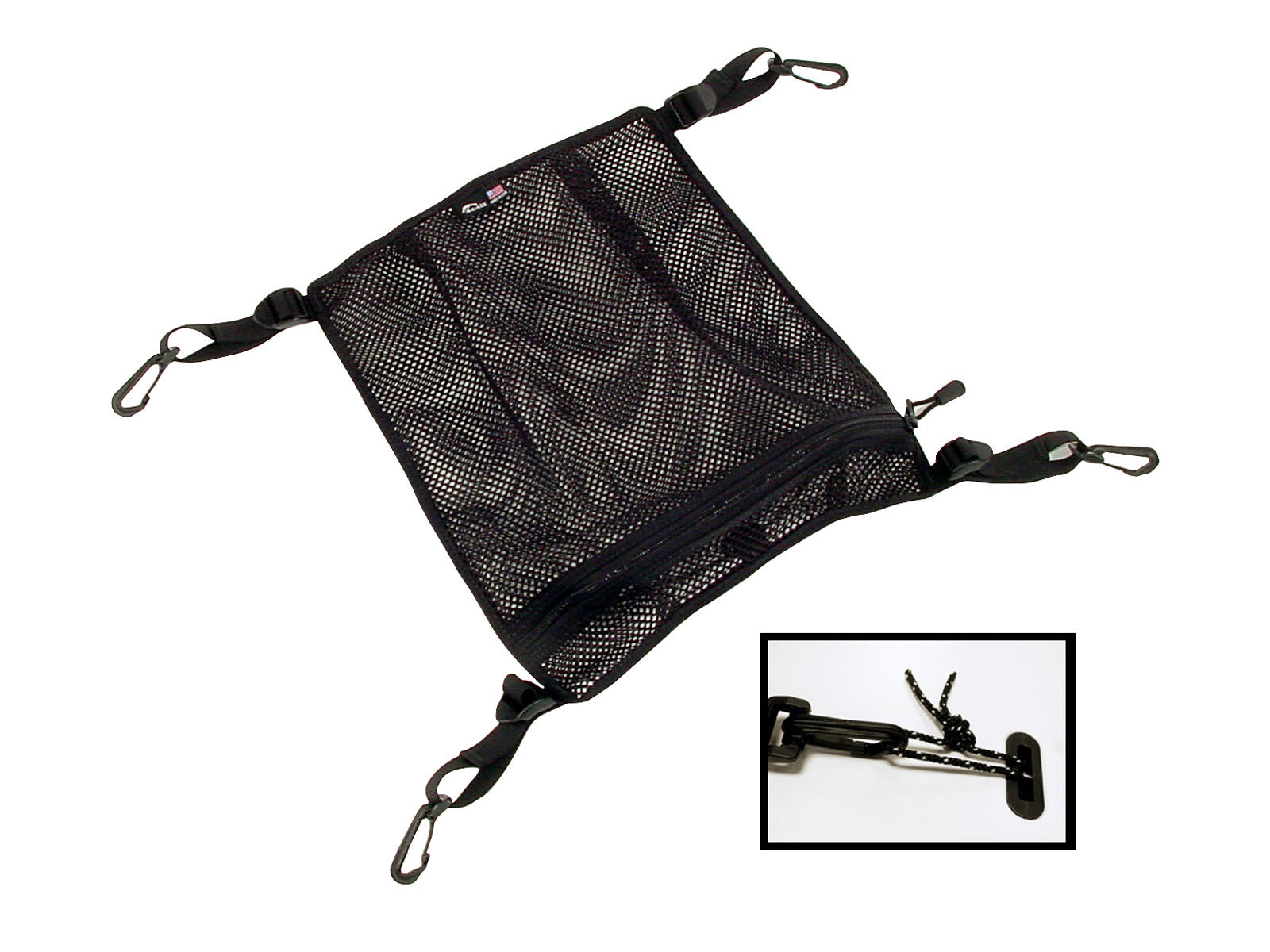 Waterproof Mesh Deck Bag for Kayak or SUP - Lightweight & Durable Storage for Paddling Gear, Fishing Accessories & Outdoor Adventures