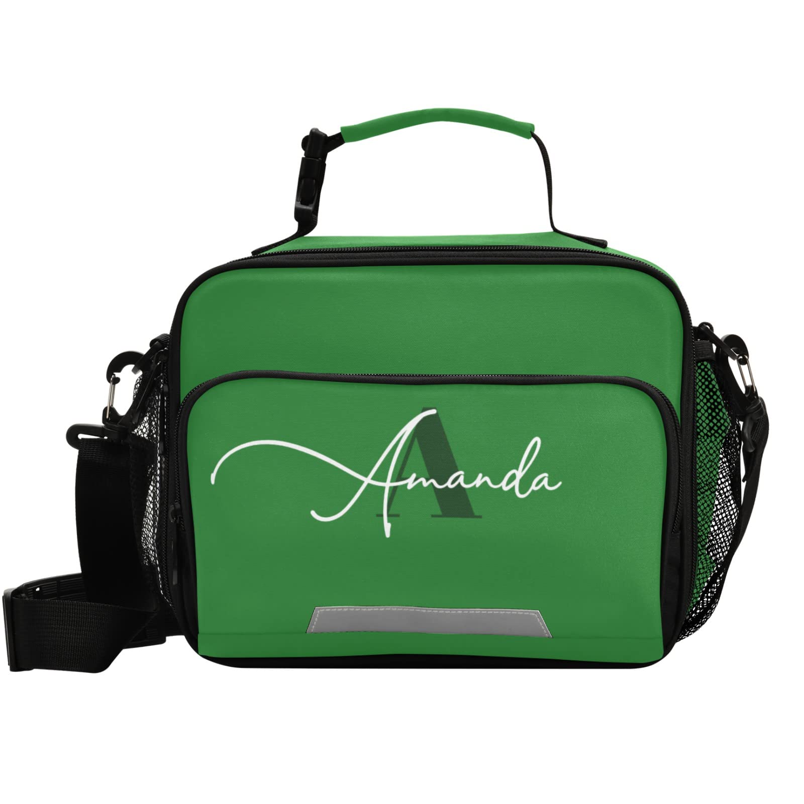 Eco-Friendly Insulated Lunch Bag with Adjustable Shoulder Strap - Lightweight Thermal Lunch Box for Women, Students, Office & School - Perfect for Work, Picnic, Hiking and Outdoor Activities
