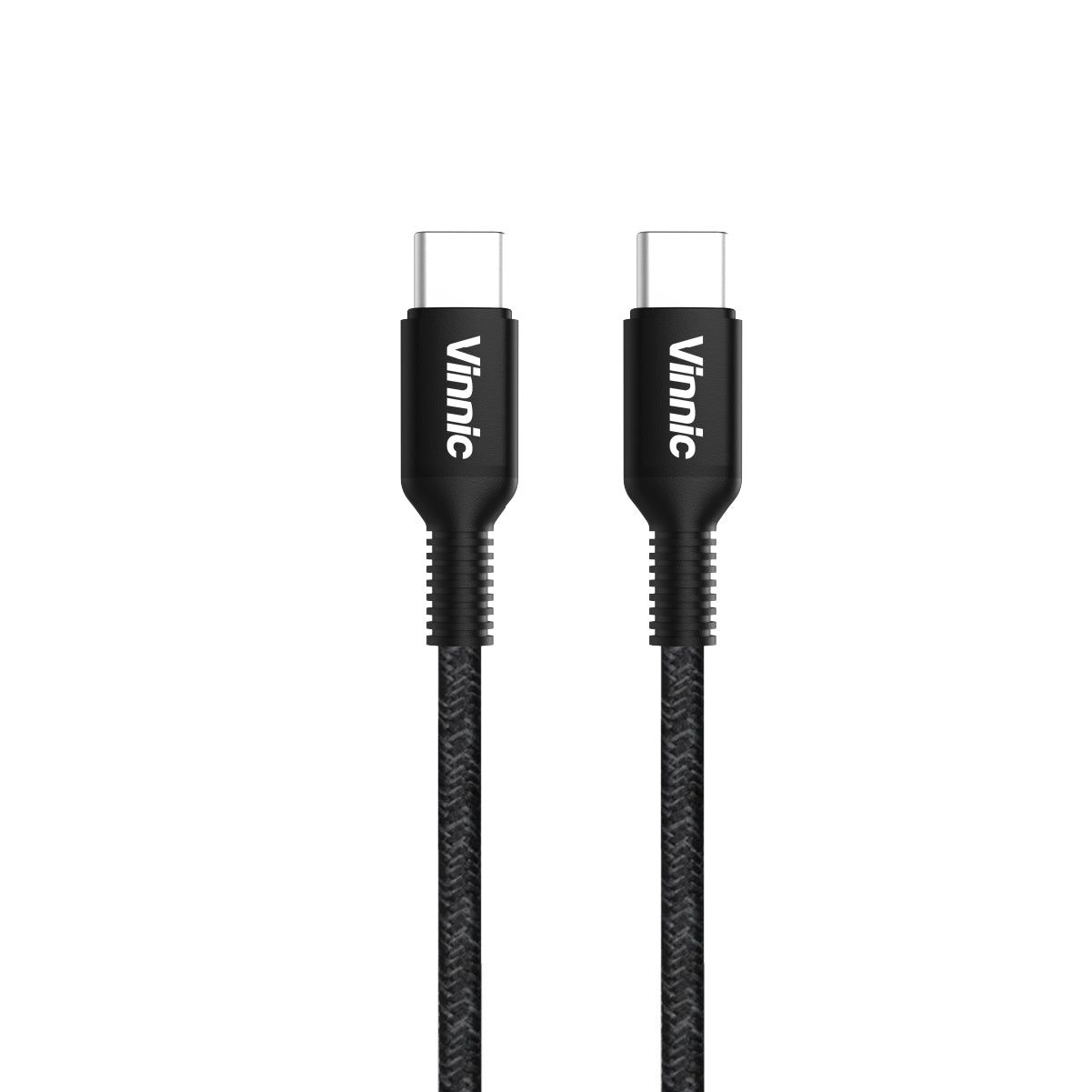 Vinnic 60W USB C to USB C Fast Charging Cable (10CM/2M/3M) - High Speed PD Charger Cord for iPhone 15/14/13, MacBook, iPad Pro, Samsung Galaxy & More - Perfect for Travel, Home & Office Use