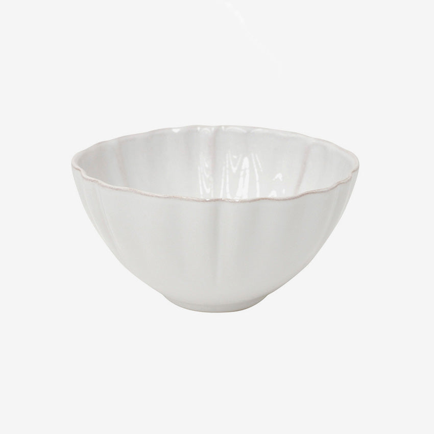 Costa Nova Alentejo White Soup and Cereal Bowl - Perfect for Breakfast, Soup, and Salad Serving - Elegant Dining and Kitchen Essentials