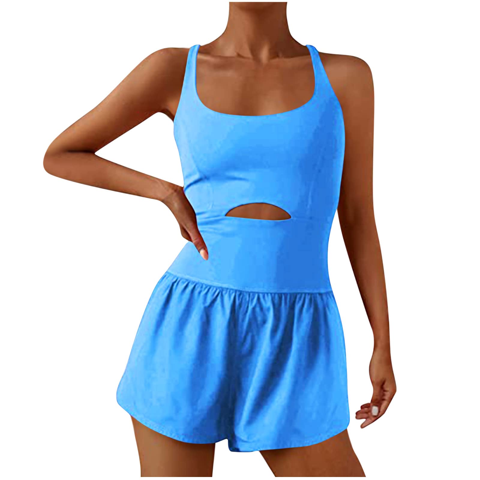 Sexy Women's Summer Bodysuit - Gym & Running Outfit for Workouts