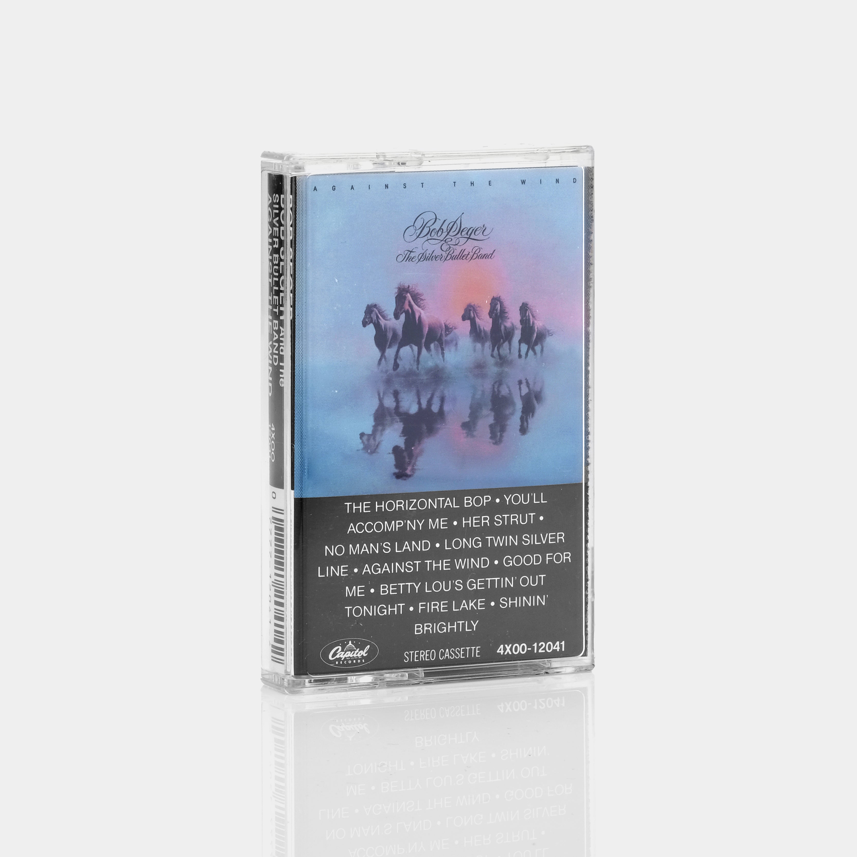 Bob Seger & The Silver Bullet Band - Against The Wind Cassette Tape | Vintage Music Collectible | Perfect for Car Rides & Retro Music Lovers