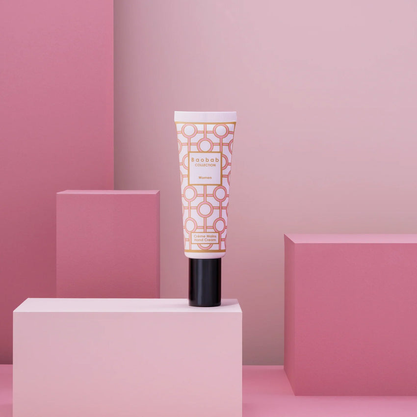 Baobab Collection Luxury Hand Cream for Women - Hydrating & Nourishing with Shea Butter & Vitamin E - Perfect for Dry Skin Care, Office Use & Travel Essentials