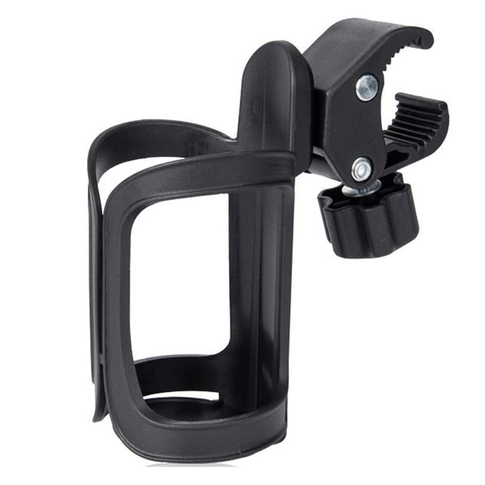 Universal Bike Cup Holder - 360° Rotating Water Bottle Cage for Bicycle Handlebars, Motorcycle, Boat, Wheelchair & Stroller | Durable Drink Holder for Cycling, Commuting, Outdoor Adventures & Daily Use