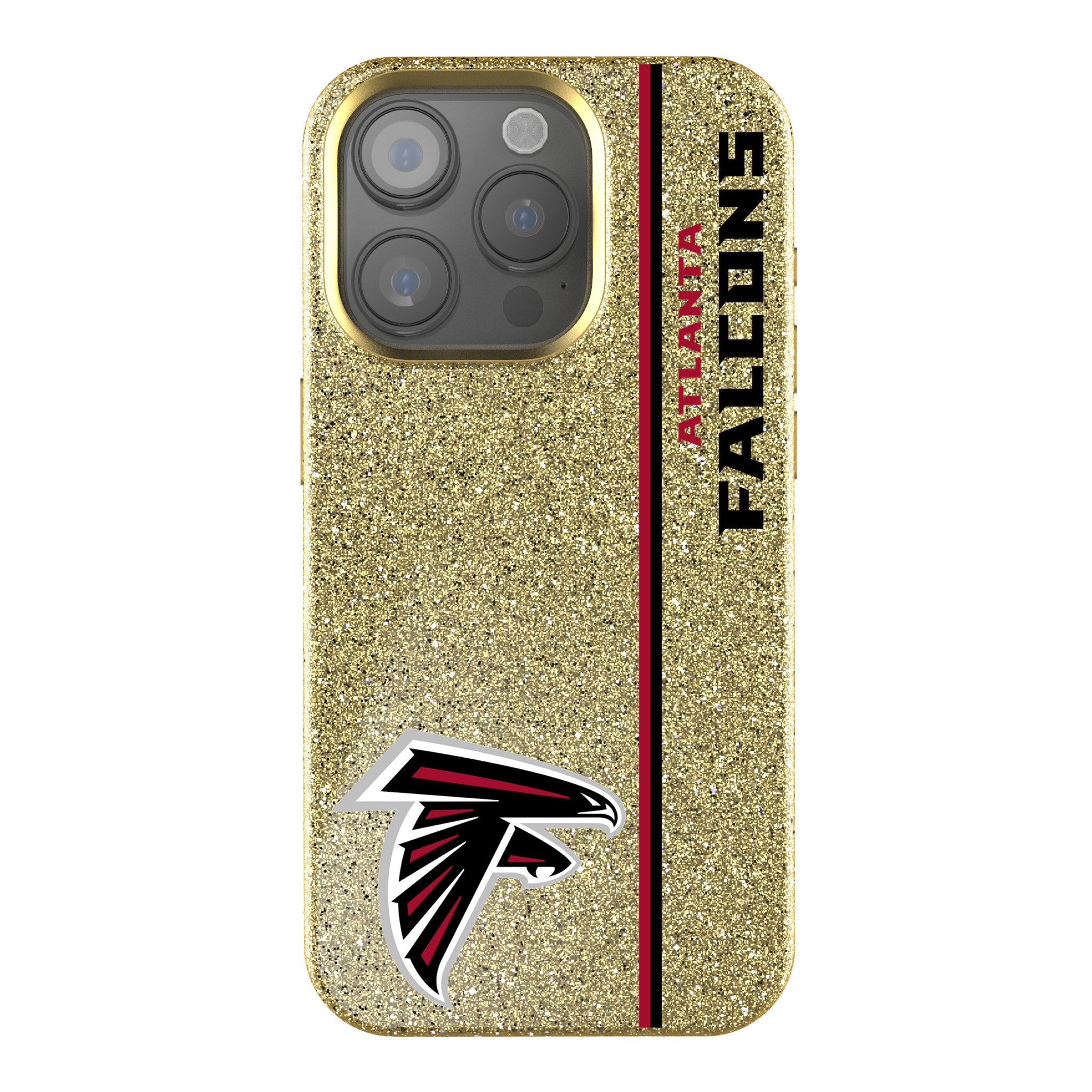 Atlanta Falcons Rhinestone Glitter Phone Case for iPhone & Samsung - Stylish NFL Team Design for Football Fans & Game Day Accessories