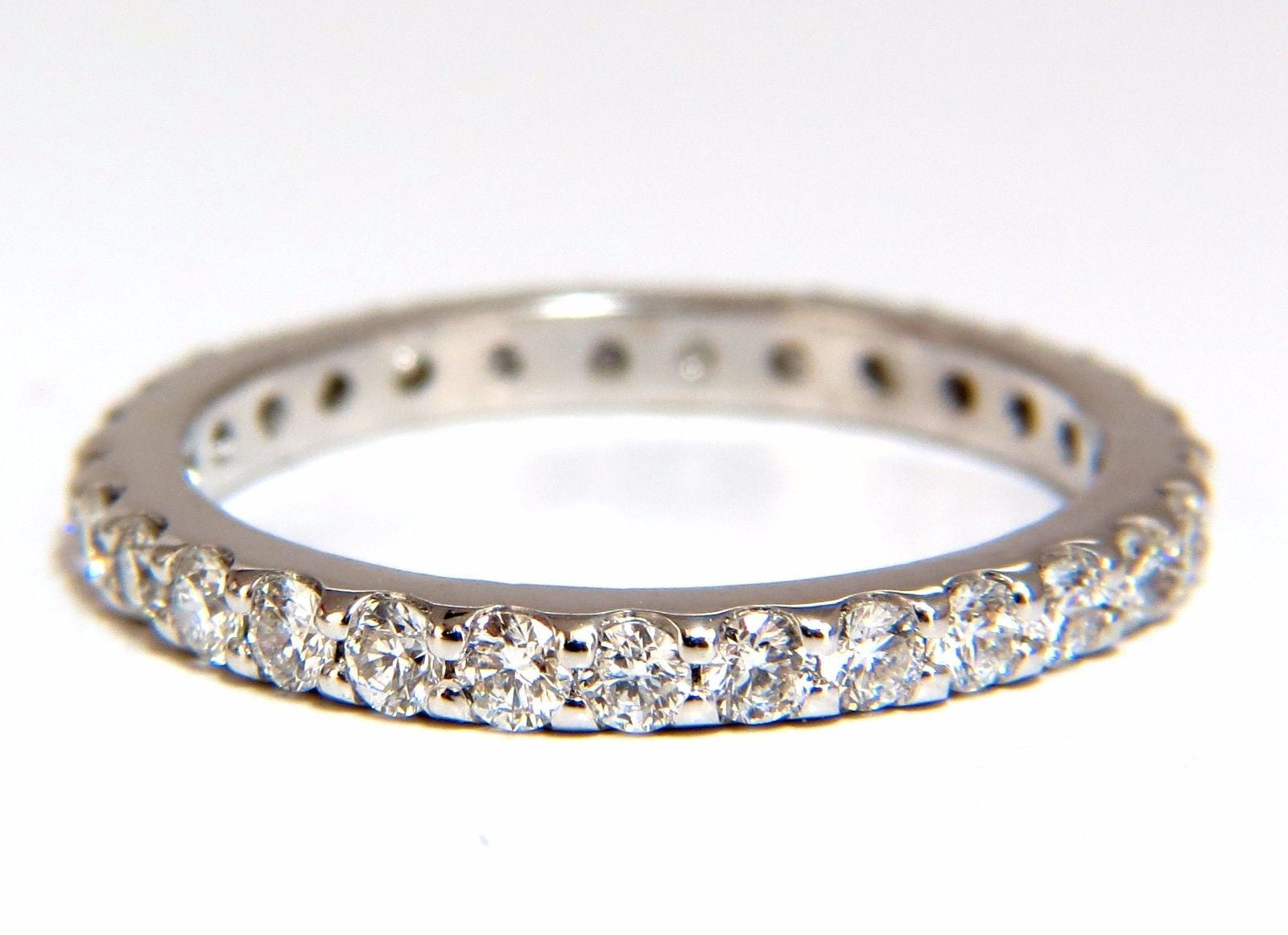 0.93ct Natural Round Diamond Shared Prong Ring in 14K Gold (G/VS) - Perfect for Engagement, Anniversary & Special Occasion Gifts