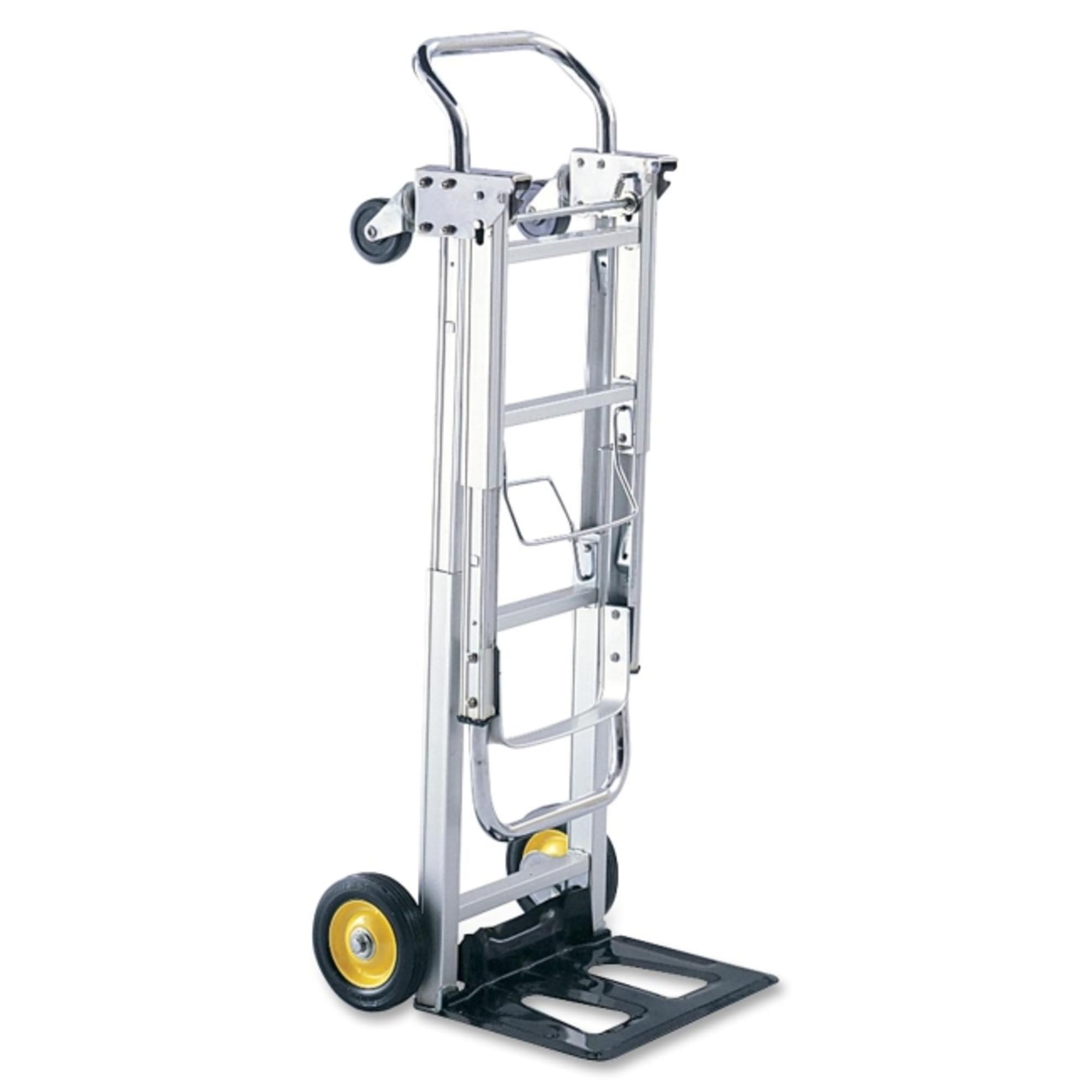 Safco Hide-Away Convertible Hand Truck - 2 Pack | Foldable Utility Cart with 400lb Capacity for Moving, Warehouse & Home Use