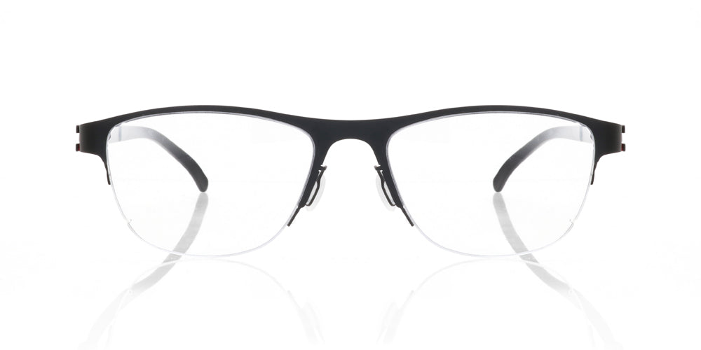 JINS Design Project x Alberto Meda 291 Eyeglasses - Lightweight Titanium Frame with Blue Light Blocking Lenses for Work & Digital Eye Strain Relief