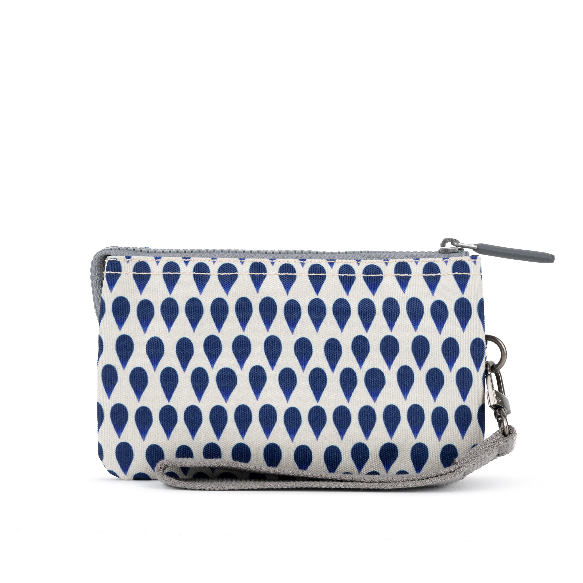 Carnaby Indigo Rain Recycled Canvas Crossbody Bag with Adjustable Wrist Strap - Perfect for Travel, Shopping, and Everyday Use