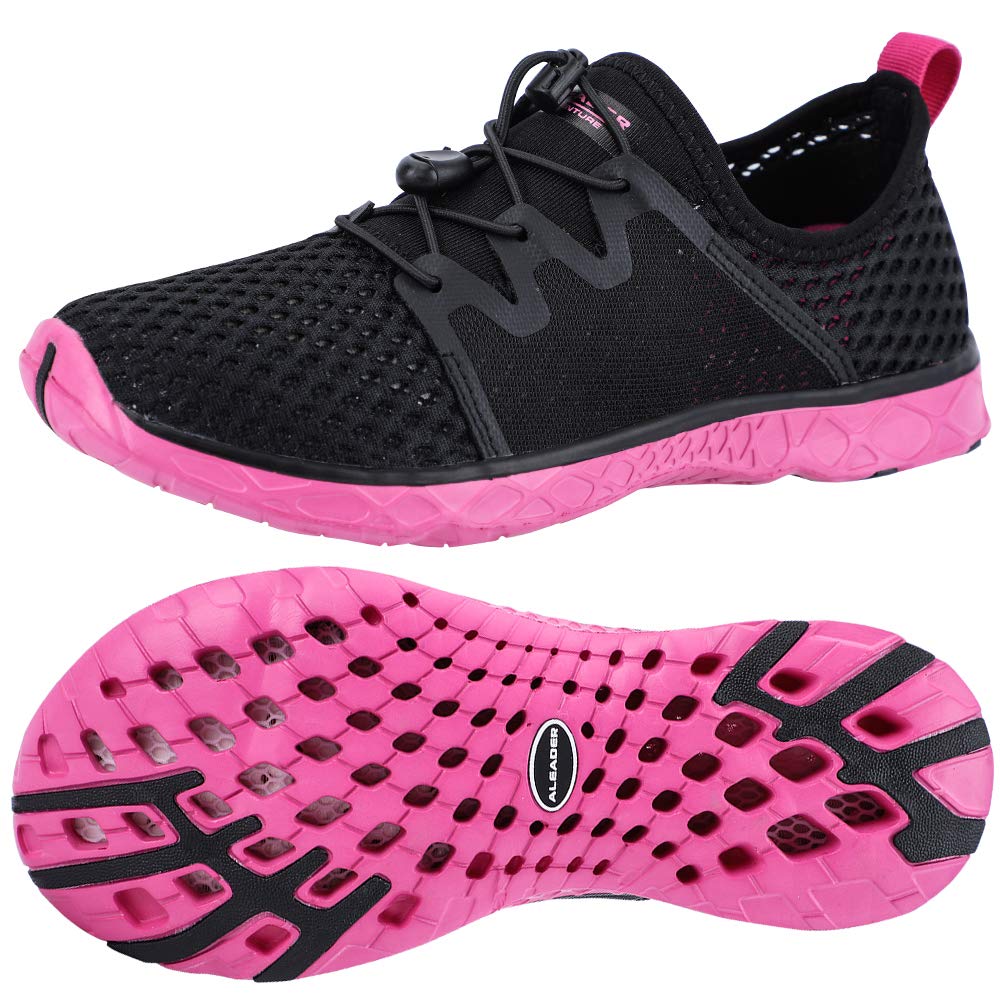 ALEADER Women's Quick-Dry Water Shoes for Beach, Surf, Swim & Aqua Sports - Lightweight & Comfortable for Walking, Hiking & Outdoor Activities