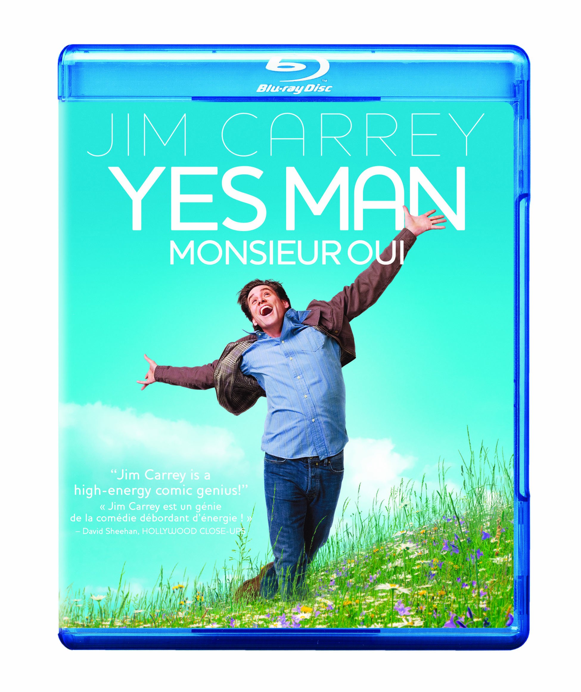 Yes Man (Blu-ray) - Jim Carrey Comedy Movie - Perfect for Movie Nights & Gift Giving